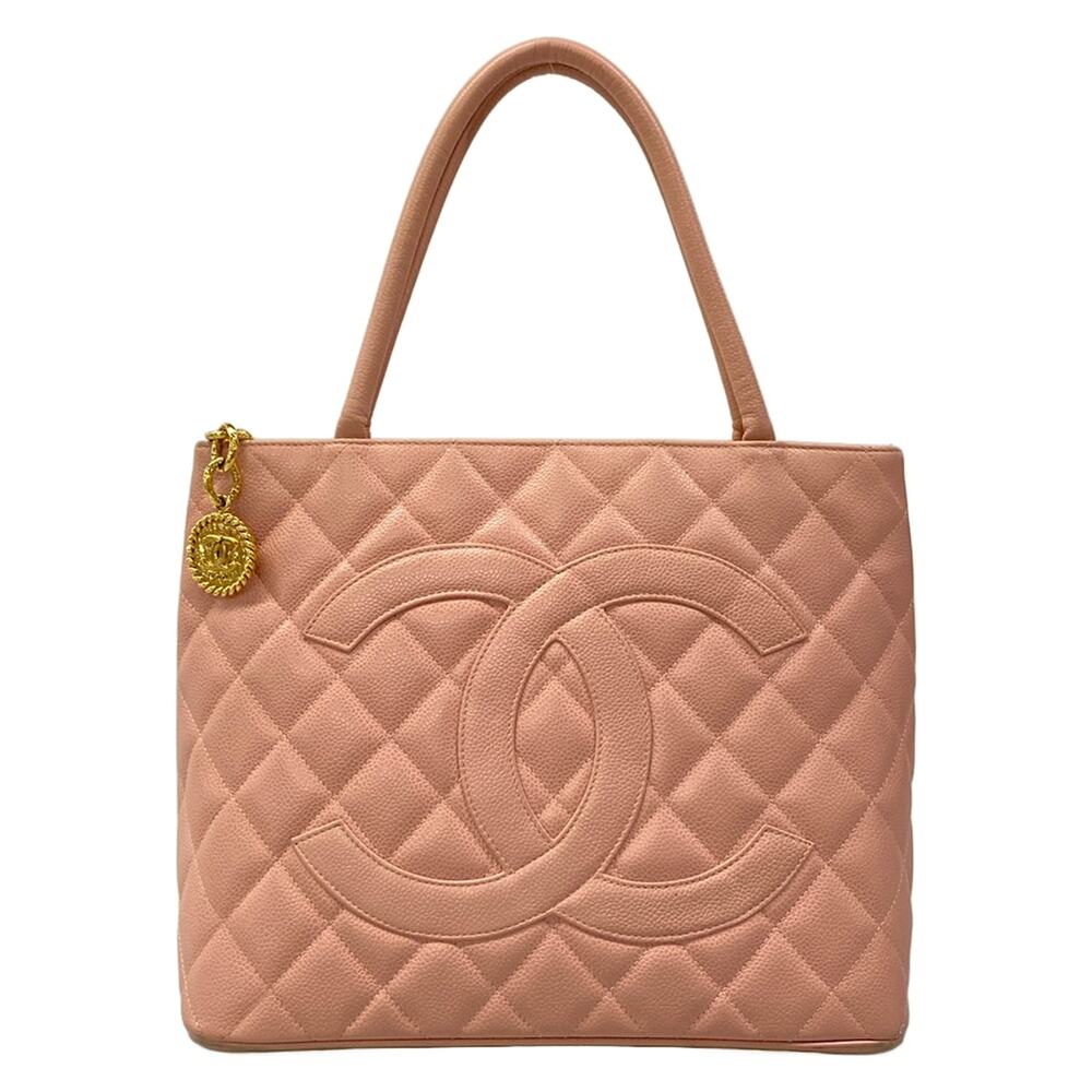Chanel Caviar Medallion Tote Bag A01804